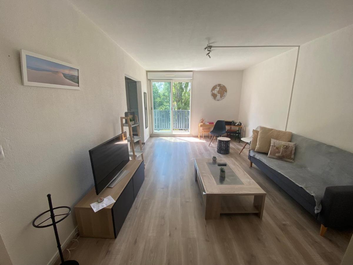 Appartement 3P, 72M2, Centre Ville, Parking Prive Tout Confort Biscarrosse Eksteriør bilde
