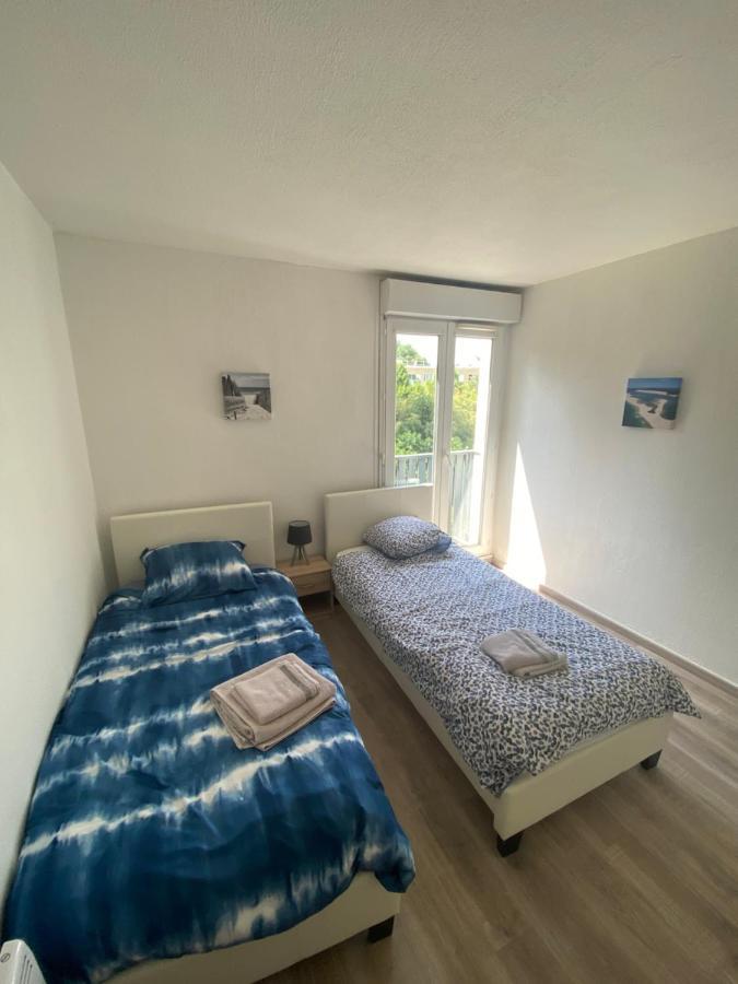 Appartement 3P, 72M2, Centre Ville, Parking Prive Tout Confort Biscarrosse Eksteriør bilde